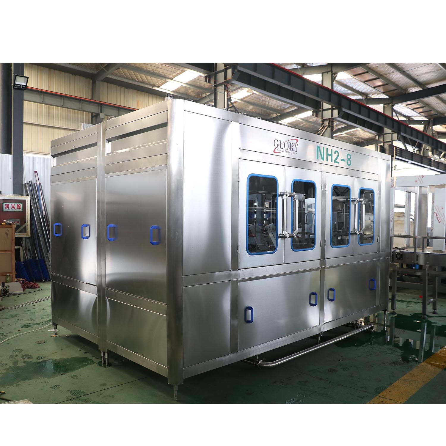 Automatic 1200bph High Pressure 5gallon Inner Washing Machine