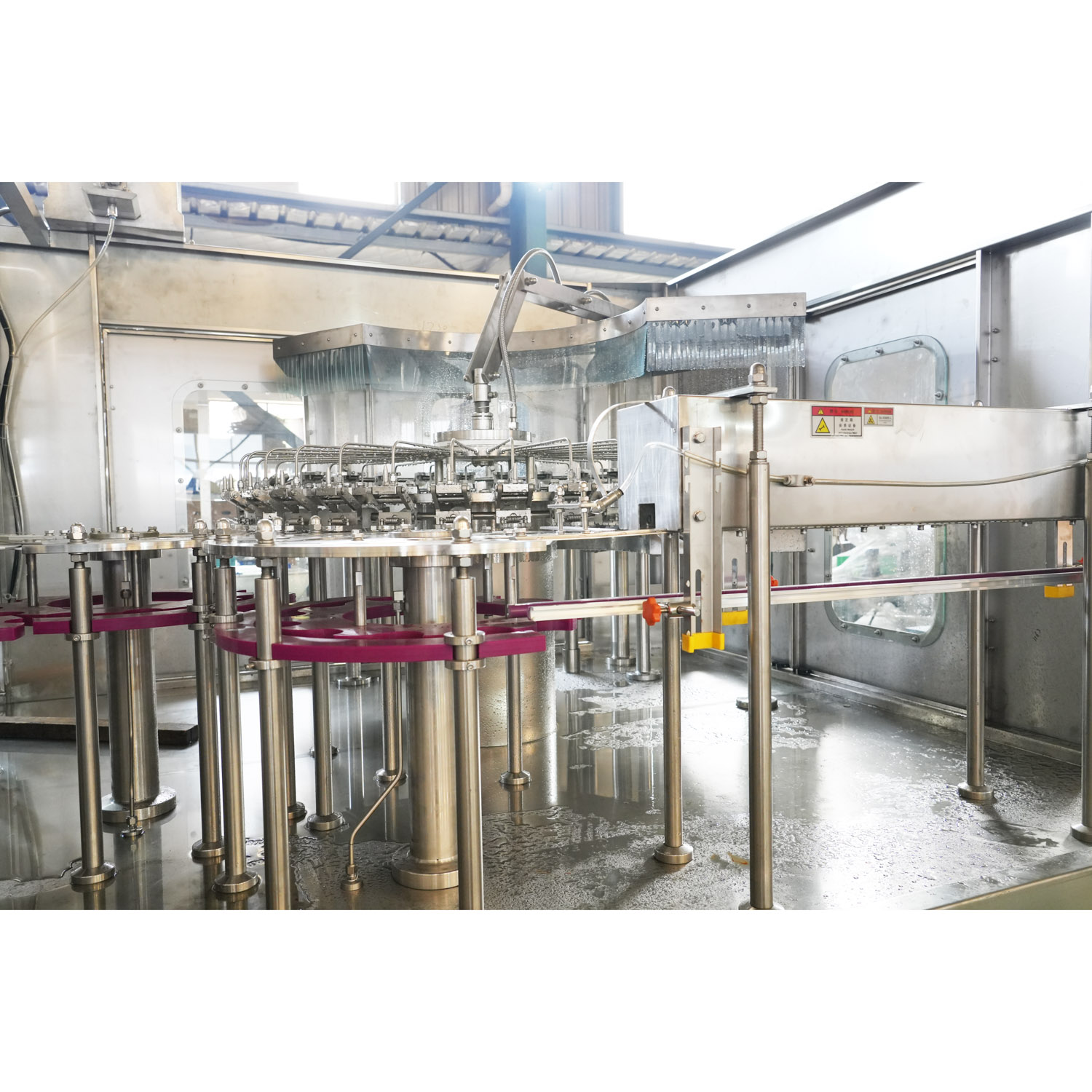 VACGF-15000/32-32-10 automatic plastic bottle water filling bottling machine 