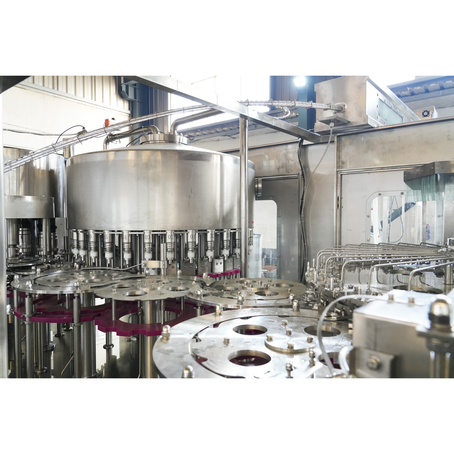 VACGF-15000/32-32-10 automatic plastic bottle water filling bottling machine 